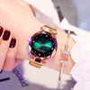 Luxury Rose Gold Watches Women Bracelet Fashion Diamond